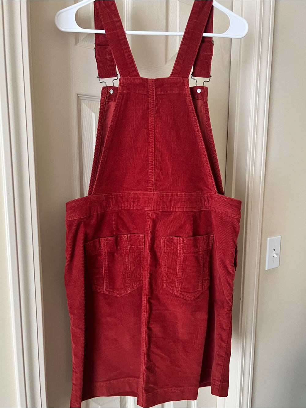 Boden Rust Red Corduroy Dress - Picture 3 of 6